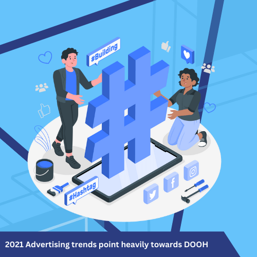 2021 Advertising Trends point Heavily towards DOOH!