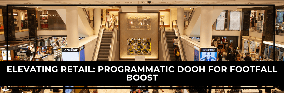 소매 게임 강화 – 장소 방문을 유도하기 위해 프로그래밍 방식 DOOH를 고려해야 하는 이유