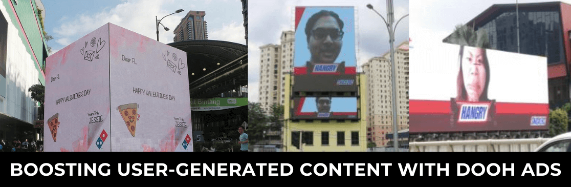 DOOH 광고가 사용자 생성 콘텐츠를 증폭시키는 방법