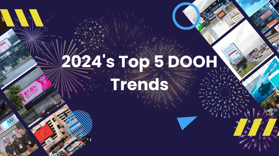 Five DOOH Trends to Watch out for in 2024