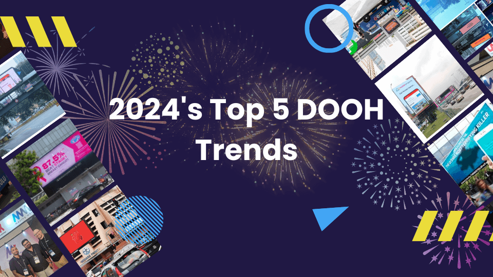 2024년에 주목해야 할 5가지 DOOH 트렌드